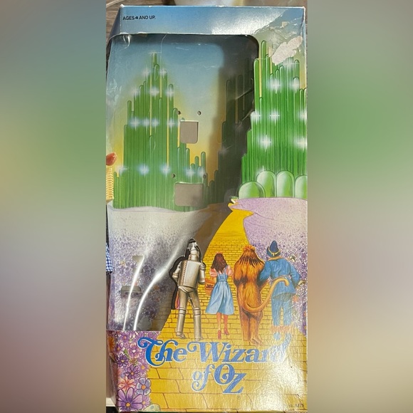 1988 Wizard OF OZ DOROTHY & GLENDA GOOD WITCH TOYS CORP. 50th ANNI. DOLLS Box - Picture 2 of 9